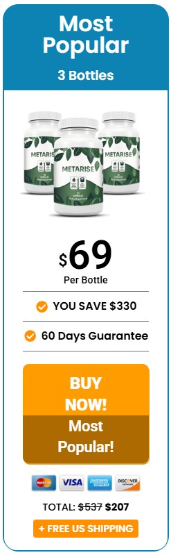 MetaRise 3 Bottle Price